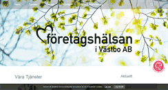 Desktop Screenshot of foretagshalsan.se